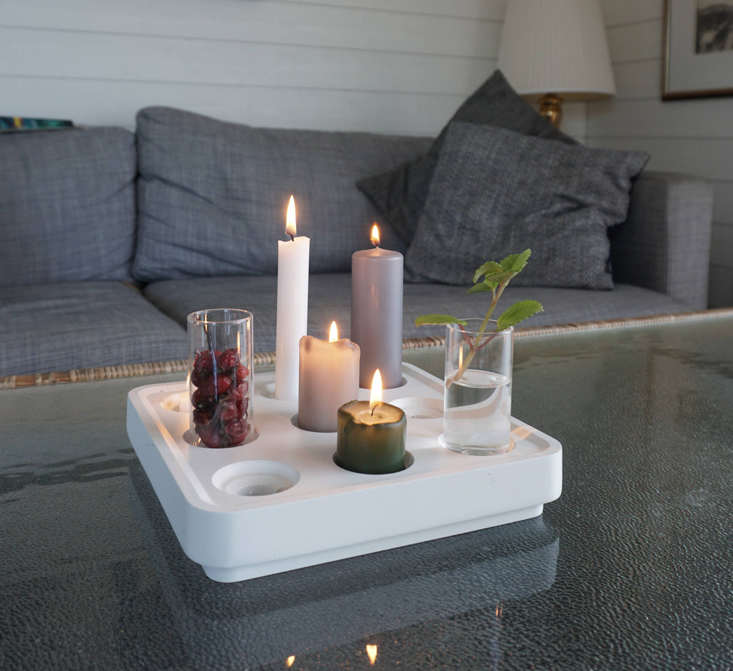 Kerzenhalter "Stumpastaken"— ein Designklassiker - 9 Kerzen