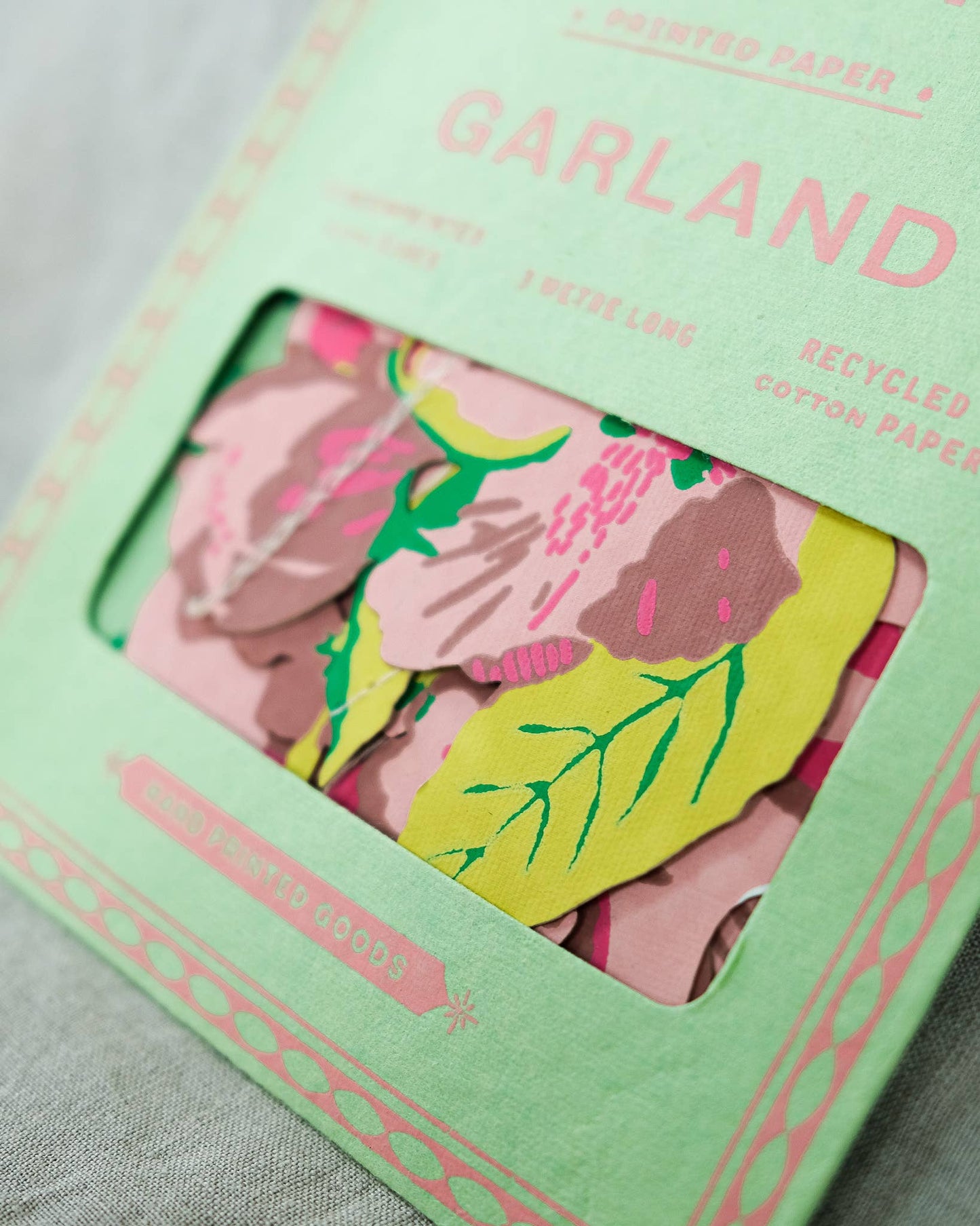 Girlande rosa Blüten