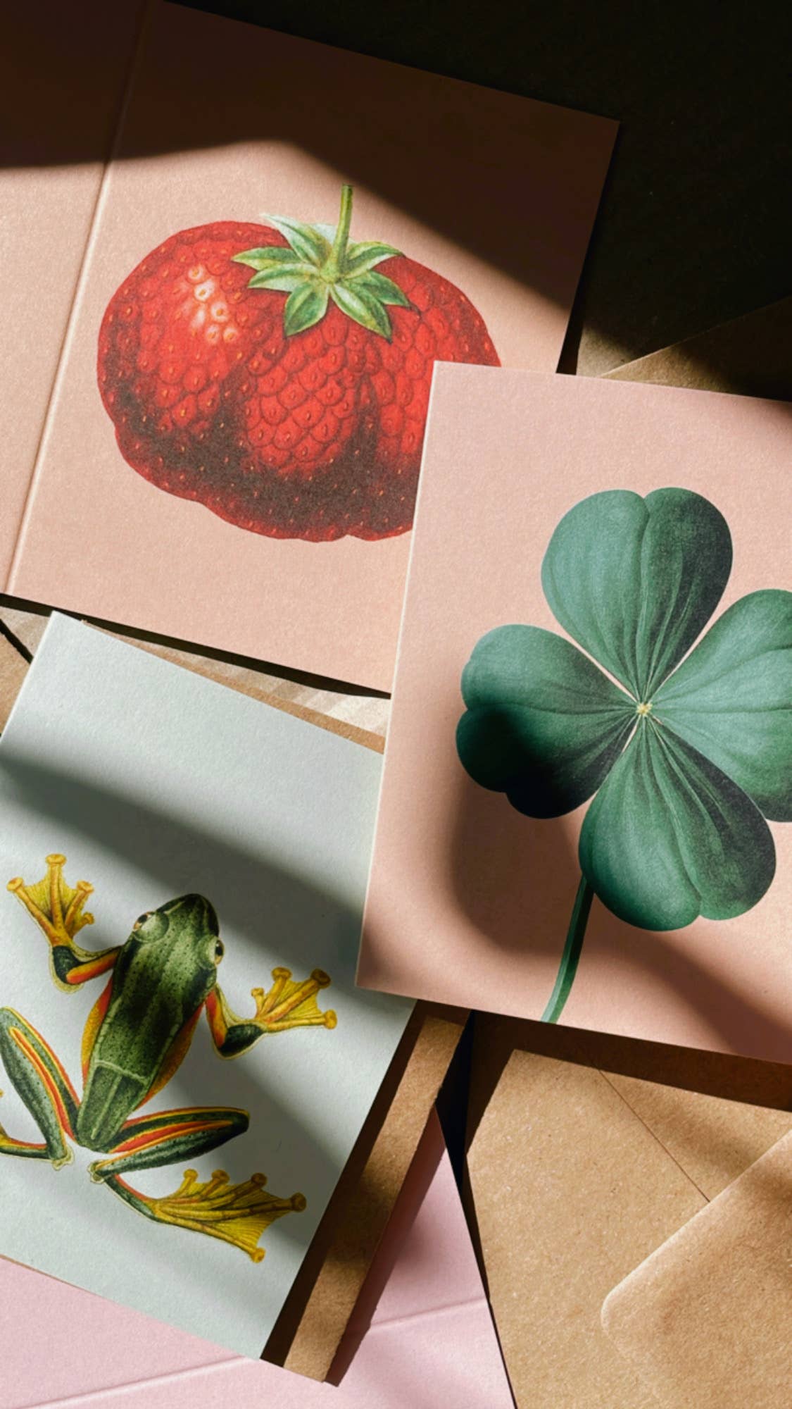 Kleeblatt Mini-Karte