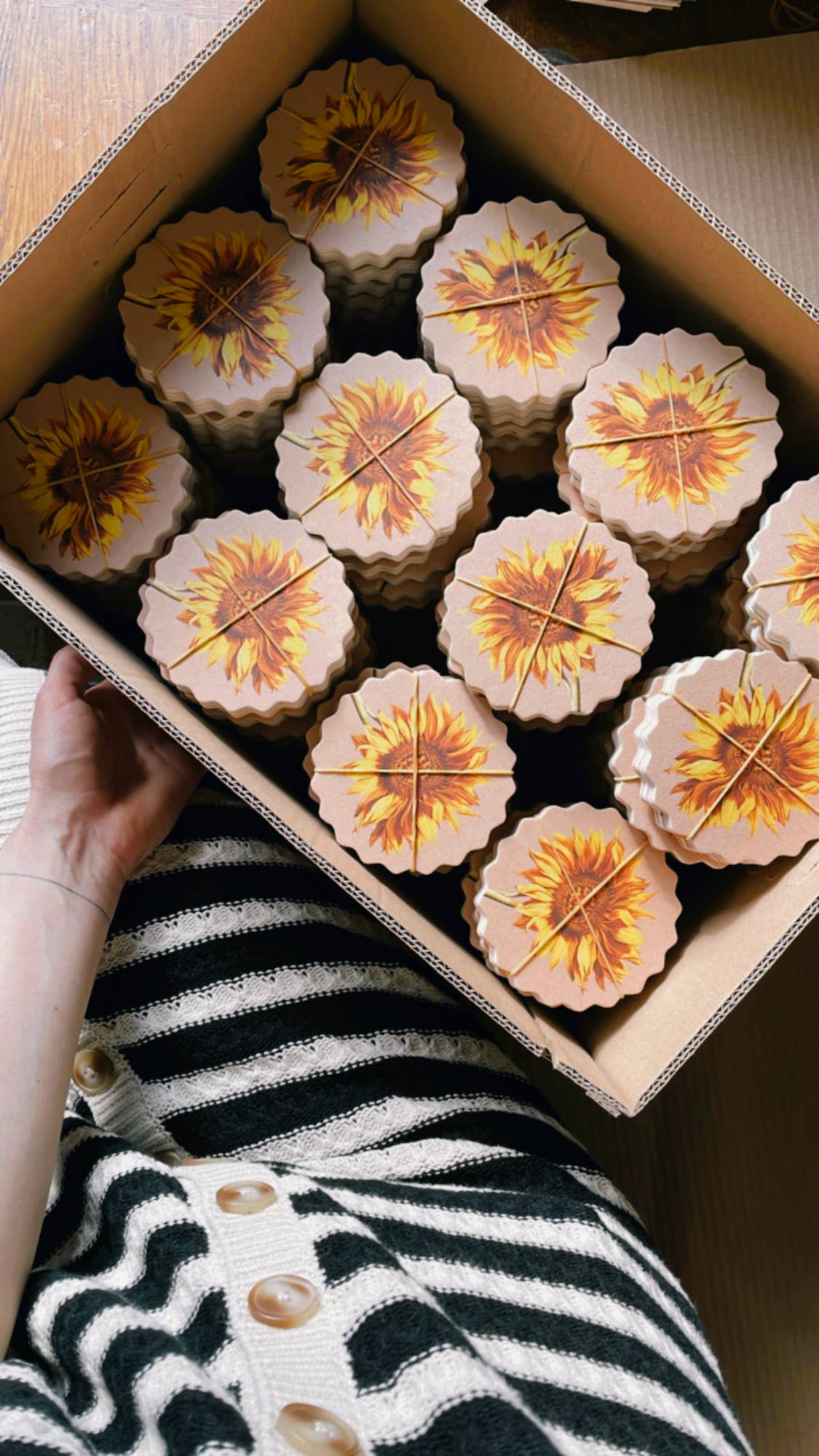 Untersetzer-Set Blumen 🌻🌸🌼