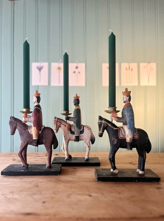 Die drei Könige – Kerzenständer mit Tradition und Seele