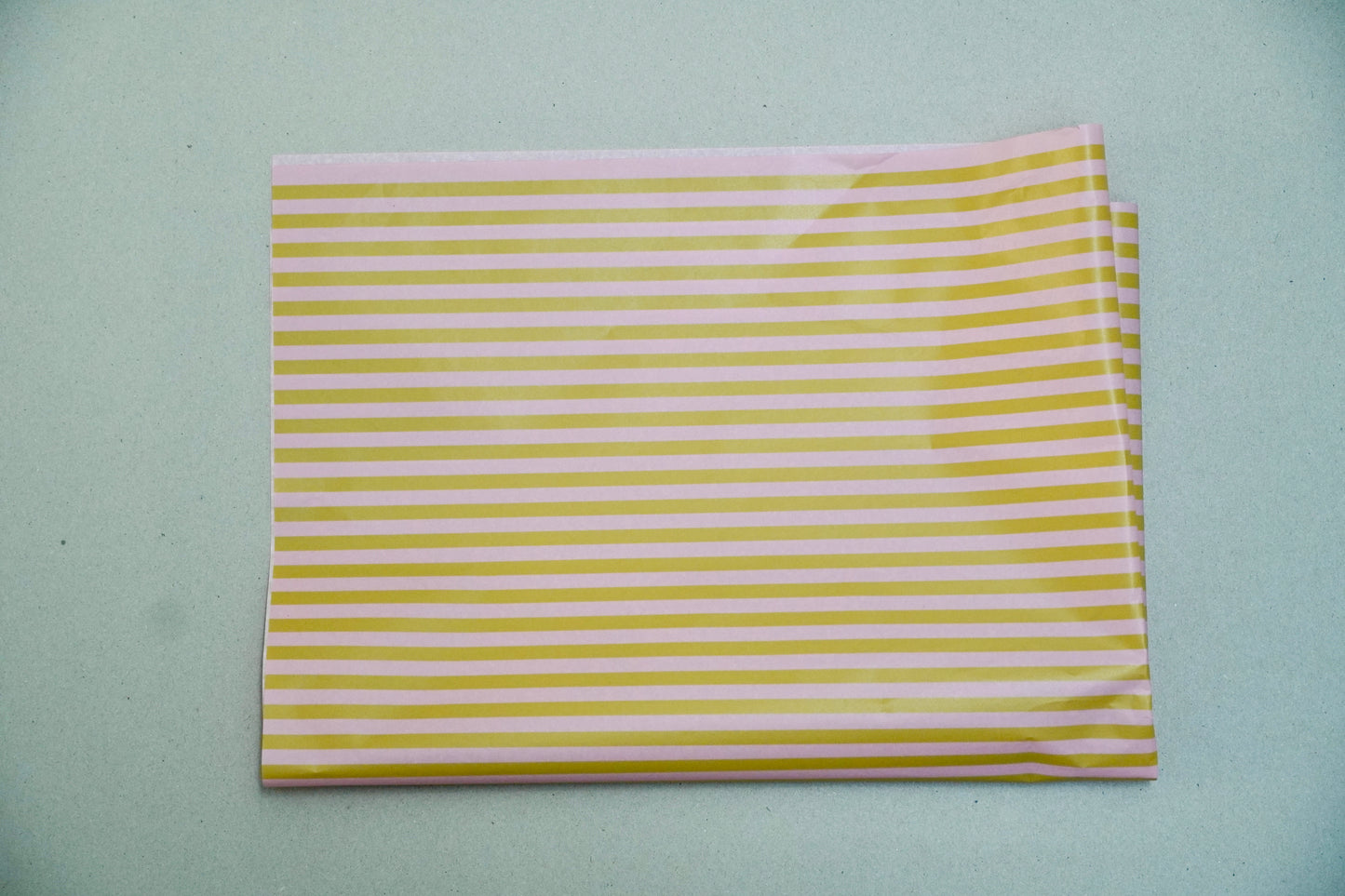 Seidenpapier - Blockstreifen fein, rosa, ocker