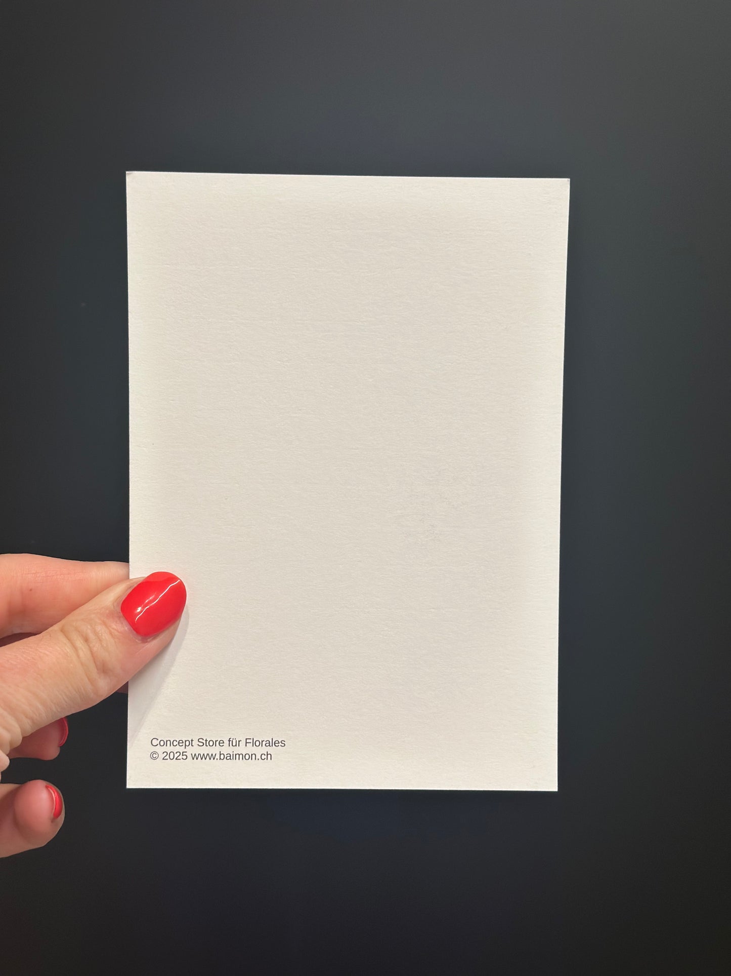 Postkarte Chrysantheme