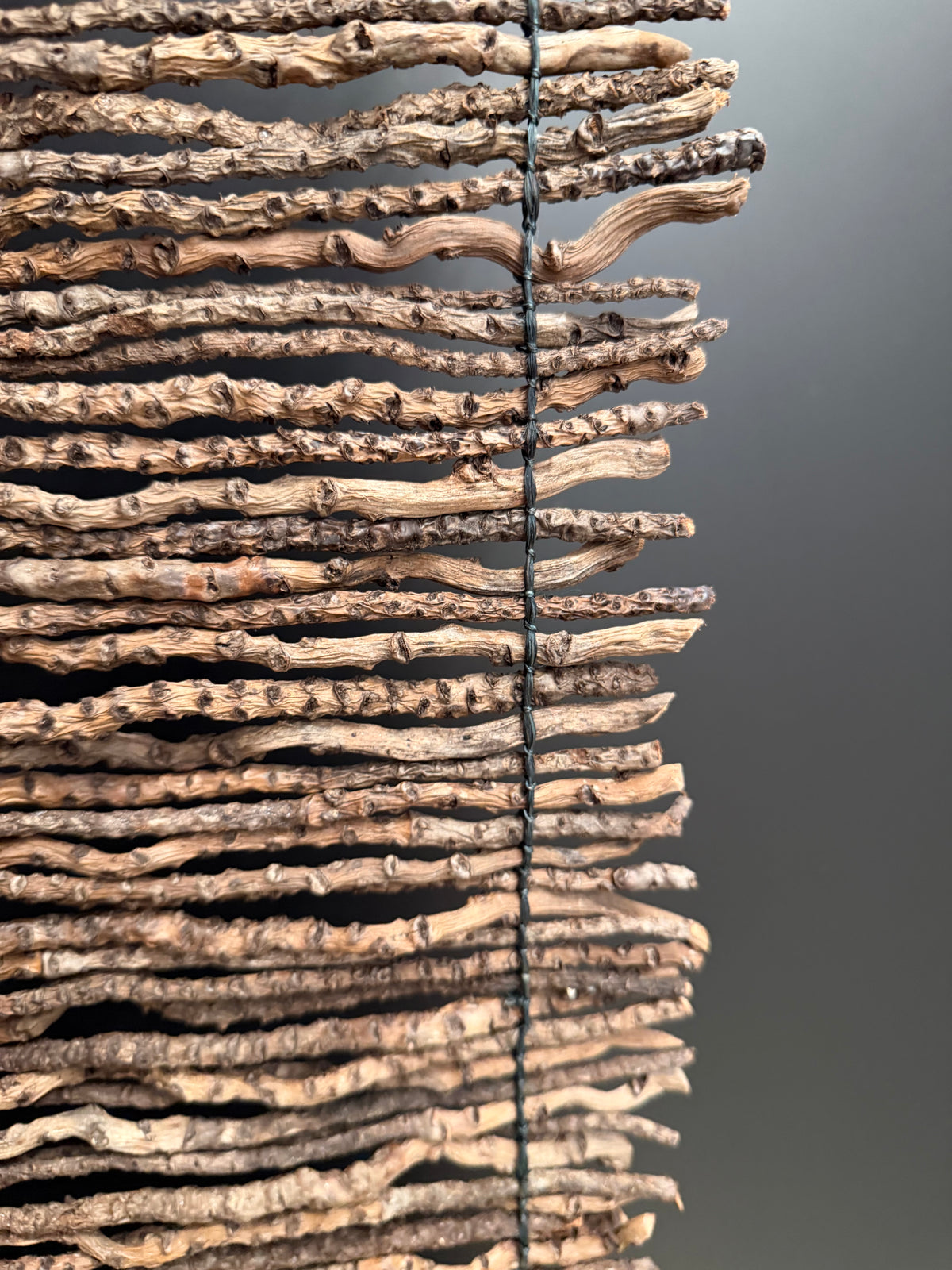 Tischläufer aus Kokosholz 20×90 cm - Naturdeko | Vielseitig & wandelbar