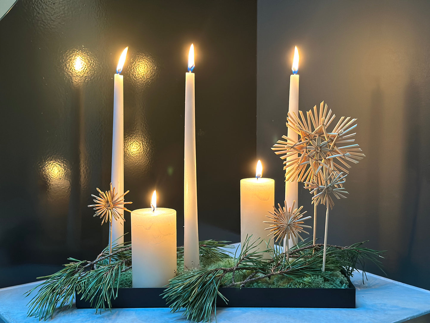 Tablett mit Magnet Tüllen