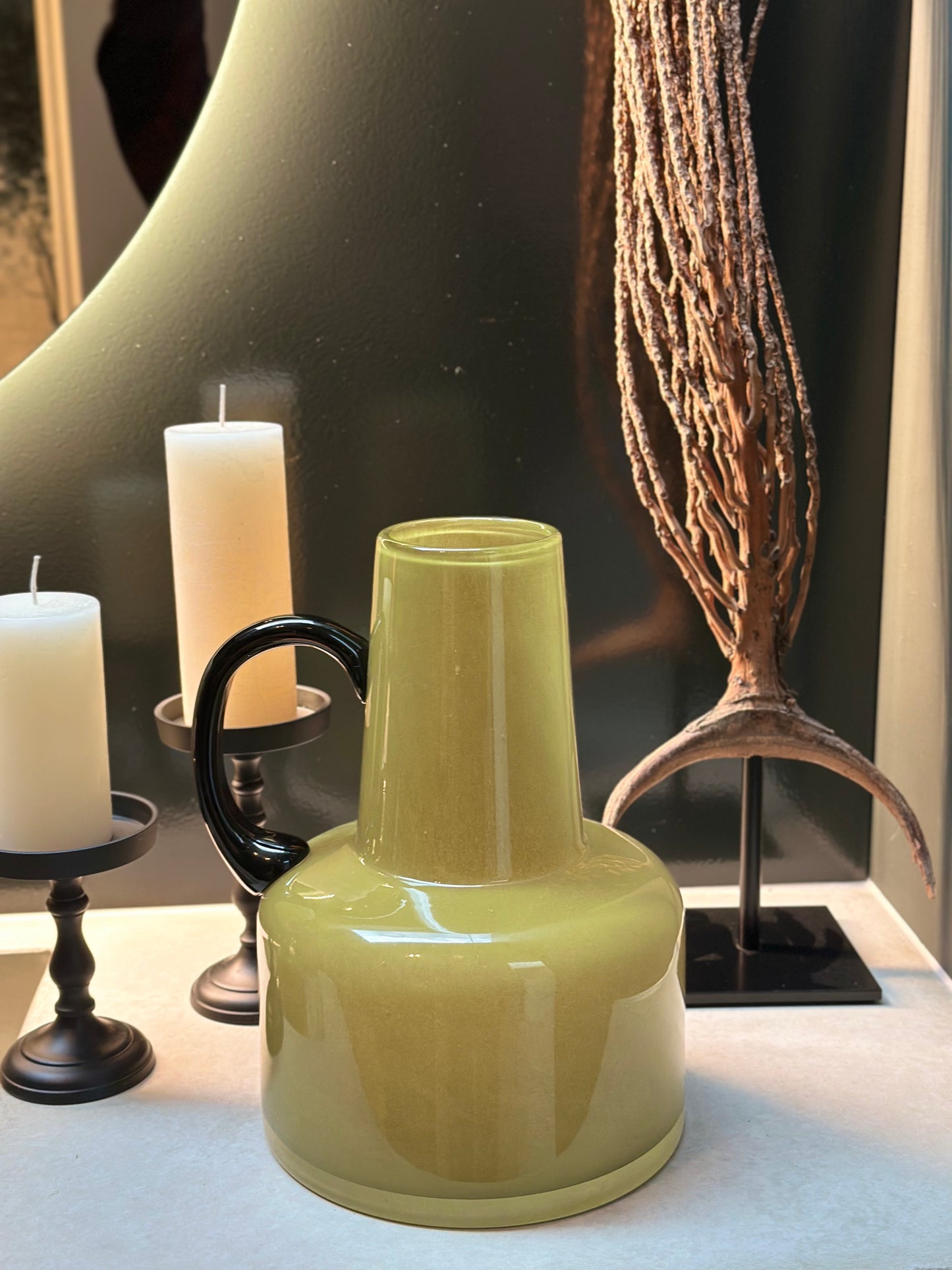 Krug Vase Jade