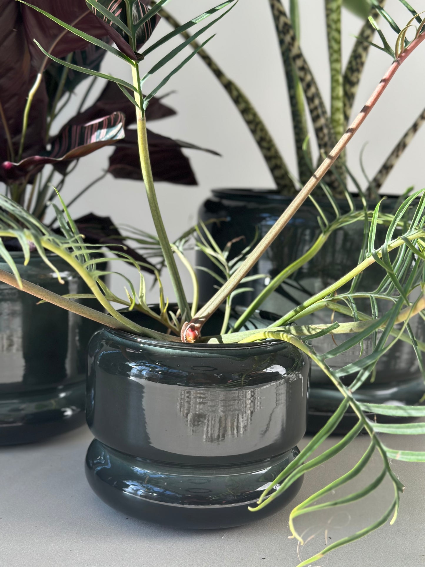 Übertopf Raipur aus recyceltem Stahl