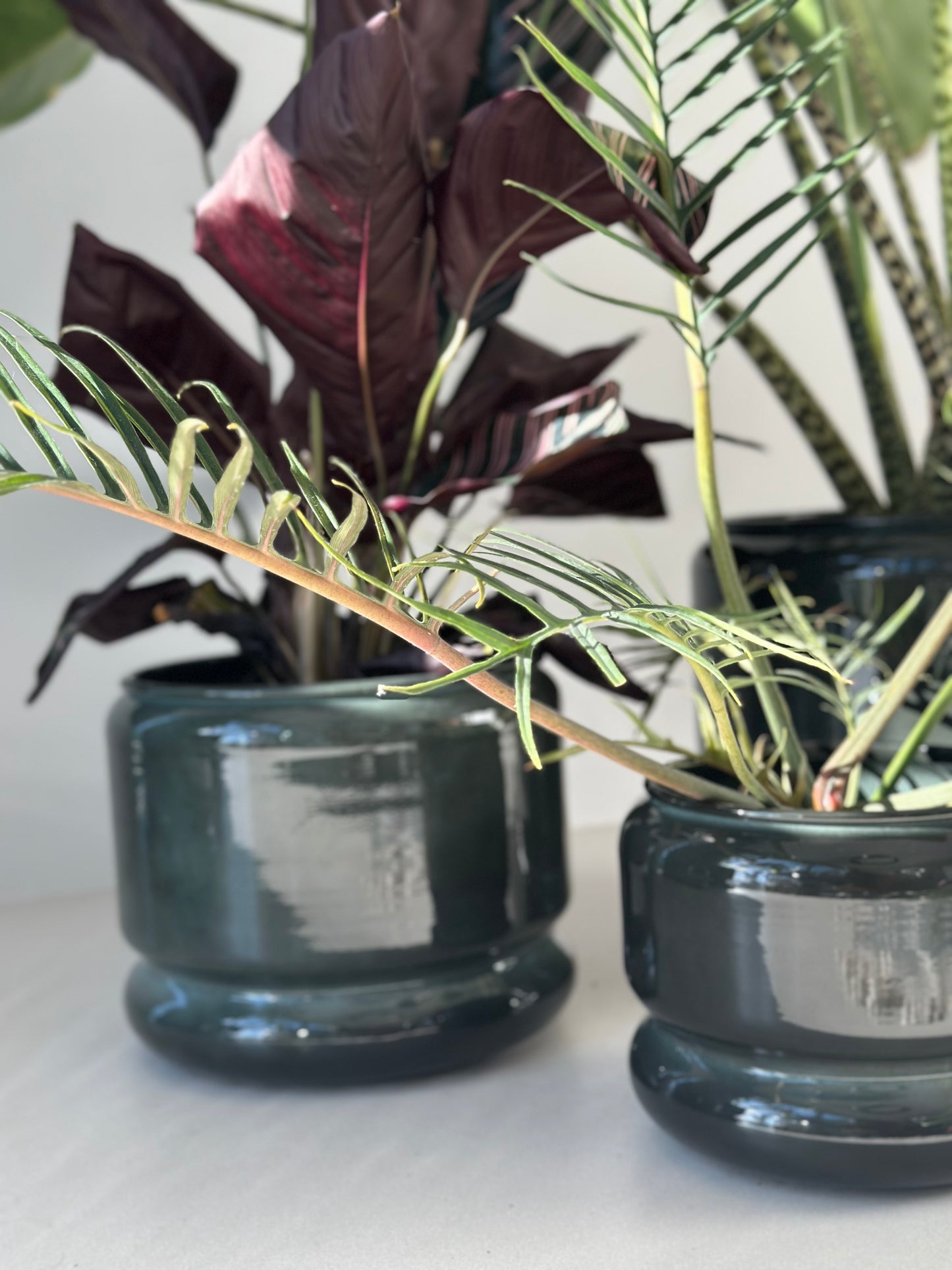 Übertopf Raipur aus recyceltem Stahl