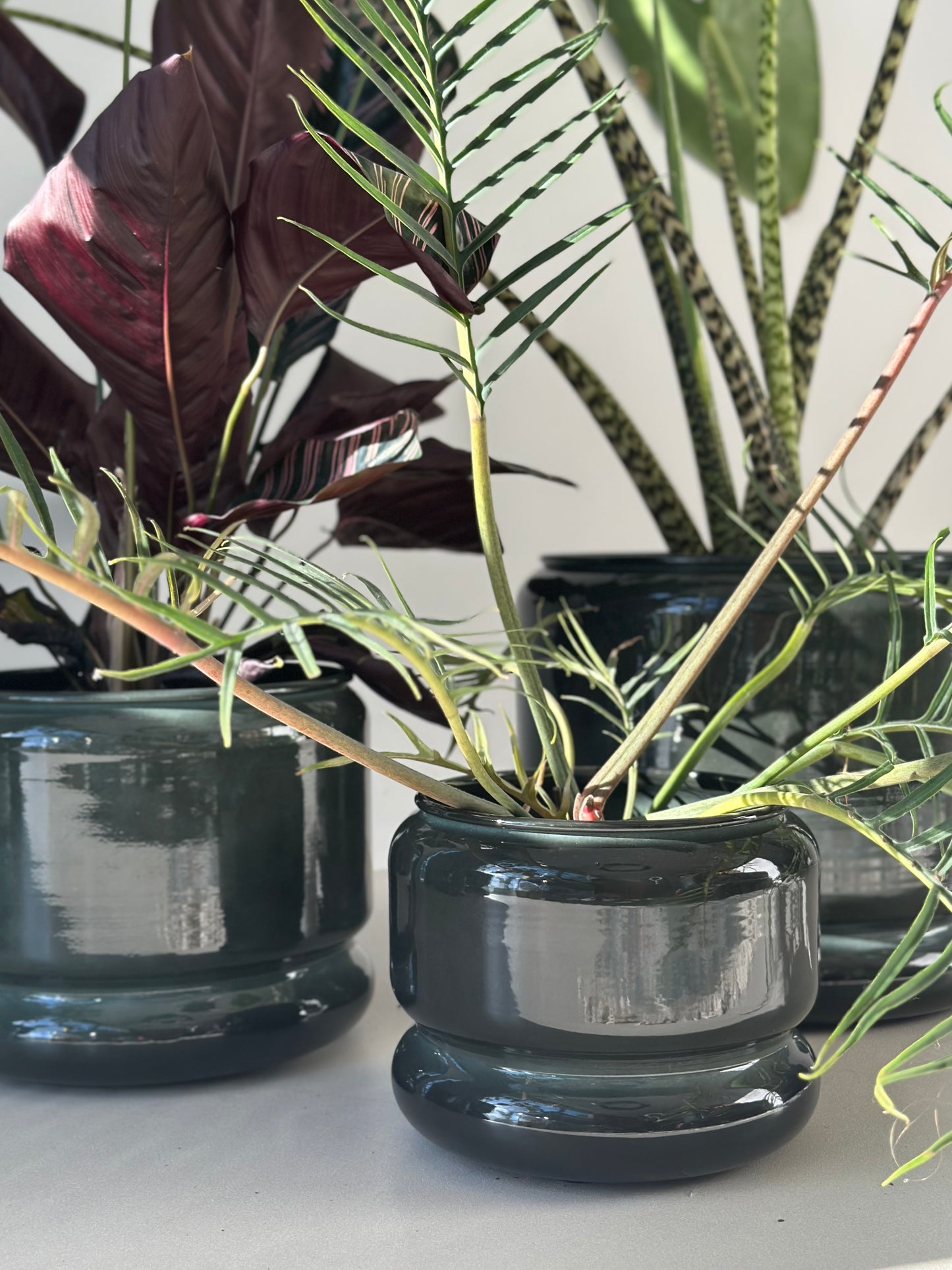 Übertopf Raipur aus recyceltem Stahl