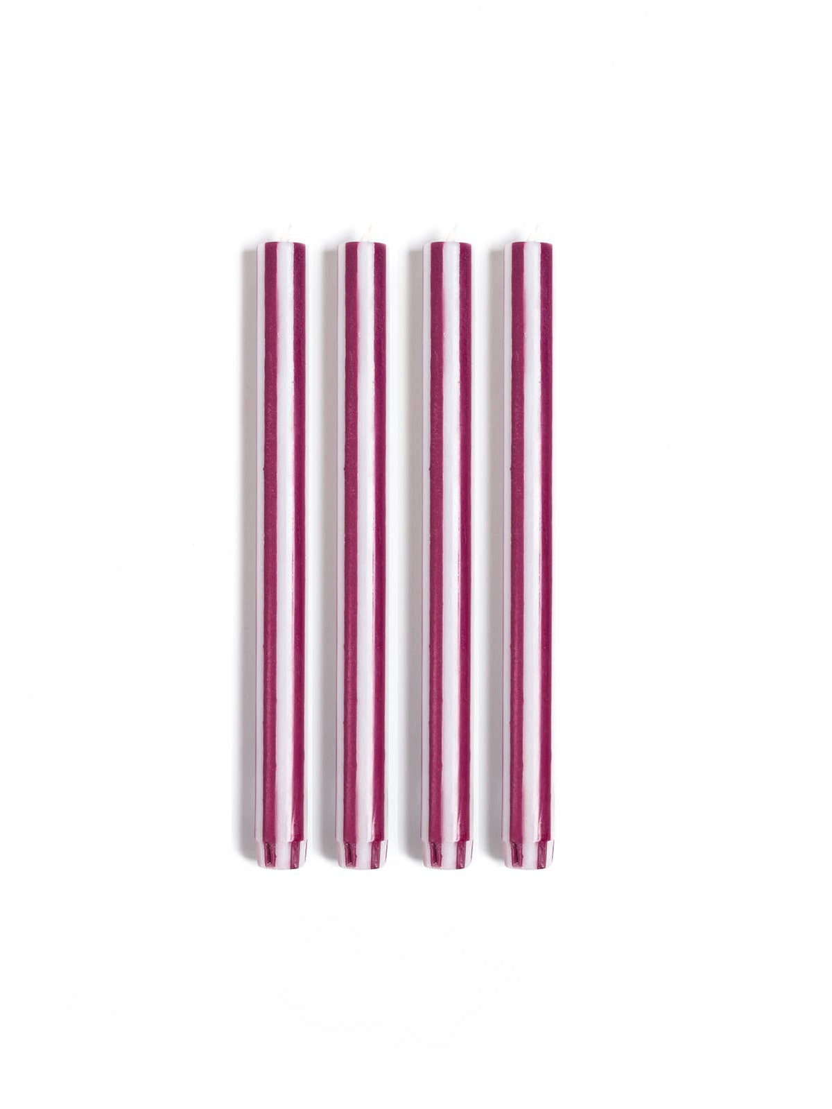 Streifen-Dinnerkerze Gemischtes Set//Farben Soft 1