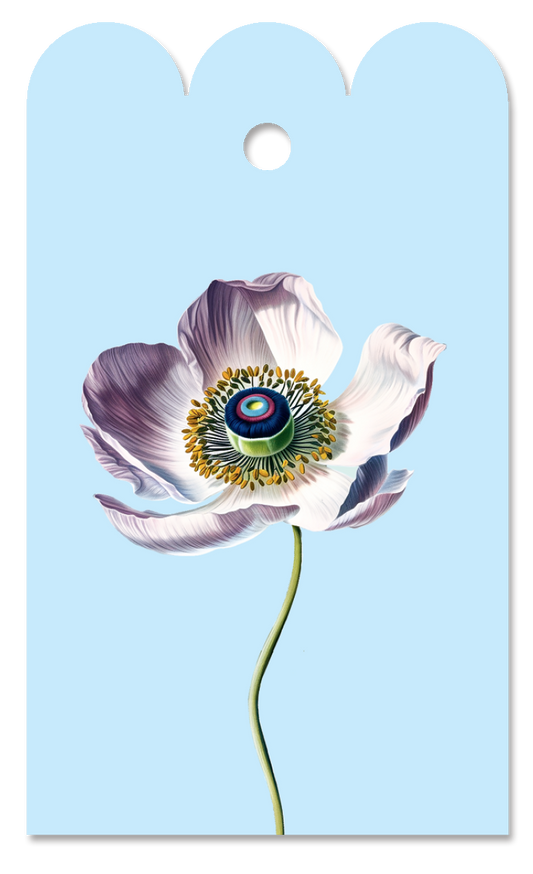 Anemonen-Geschenkanhänger