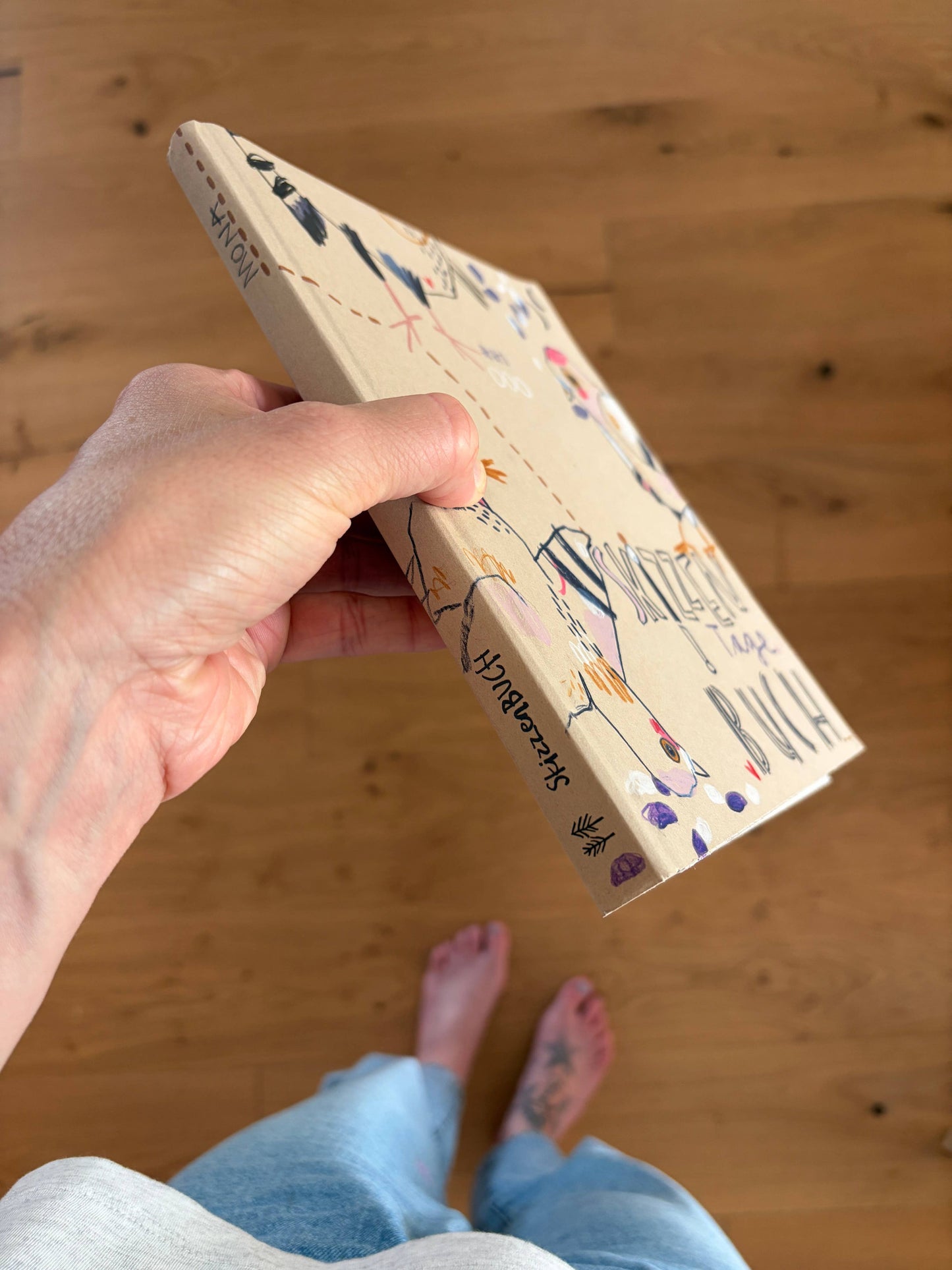 "Skizzenbuch" nach Mona