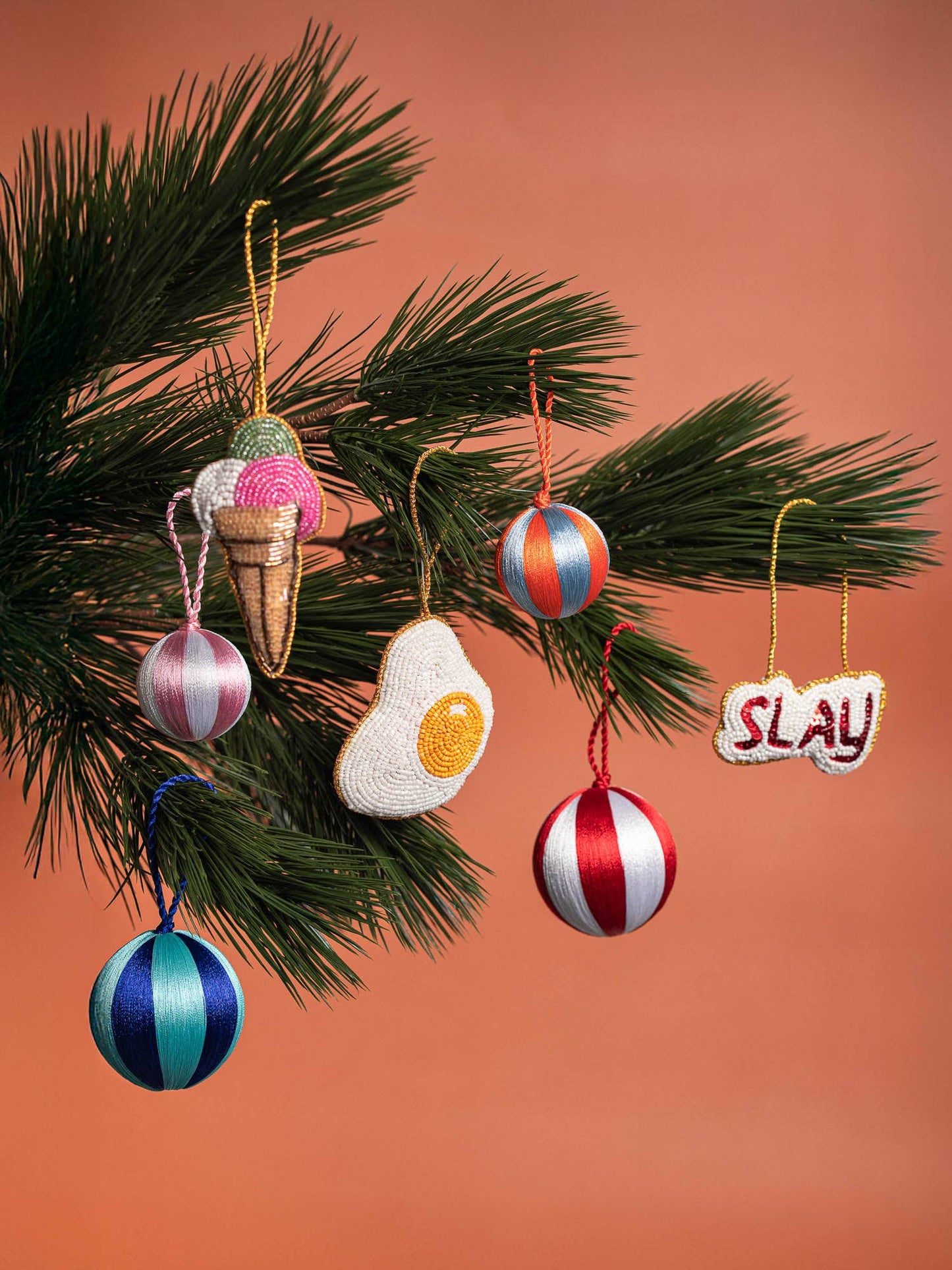 Streifen Kugeln M Set/3