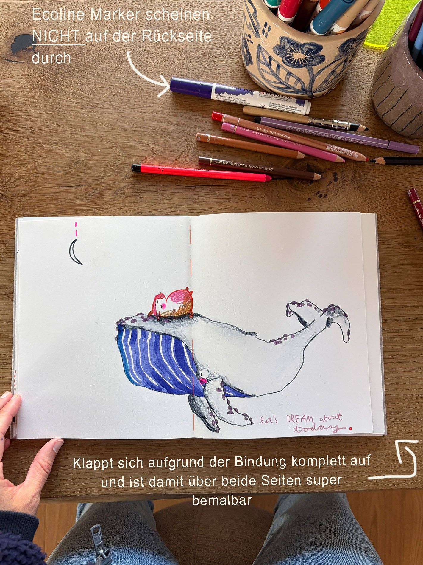 "Skizzenbuch" nach Mona