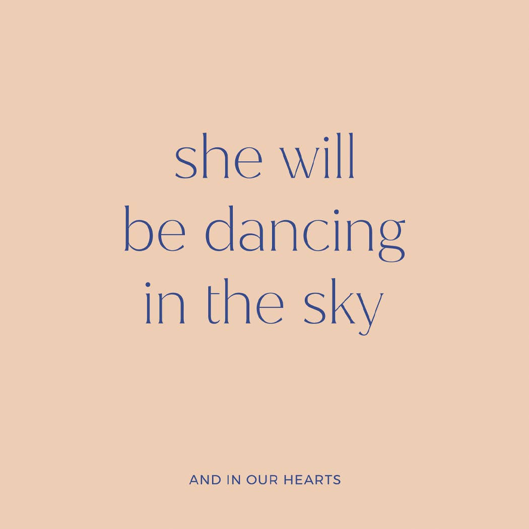 Karte "Dancing SHE"