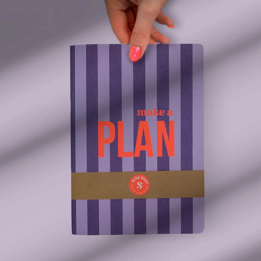 A5-Notizbuch│Mach einen Plan│
Entworfen, um zum Handeln zu inspirieren.