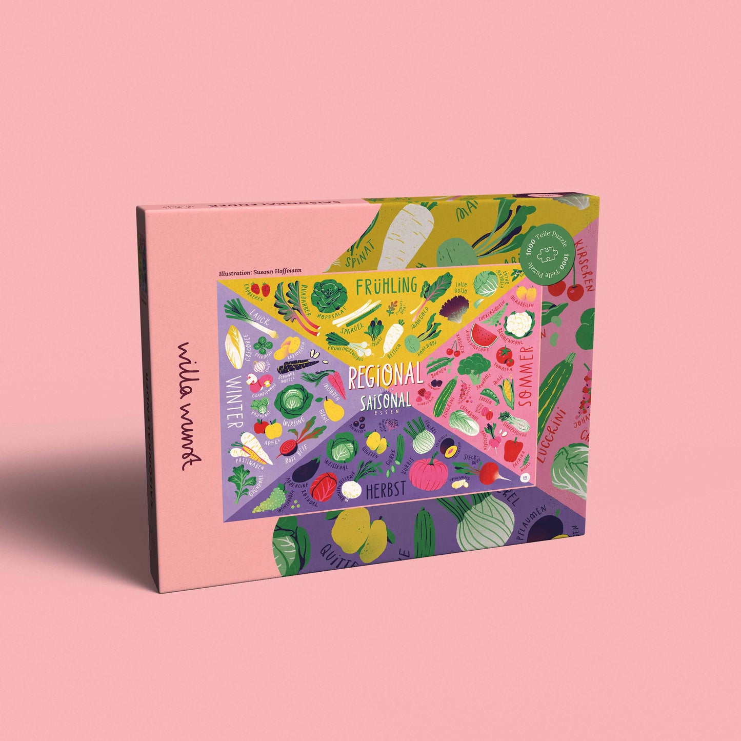 Saisonkalender Puzzle: Querformat / 500