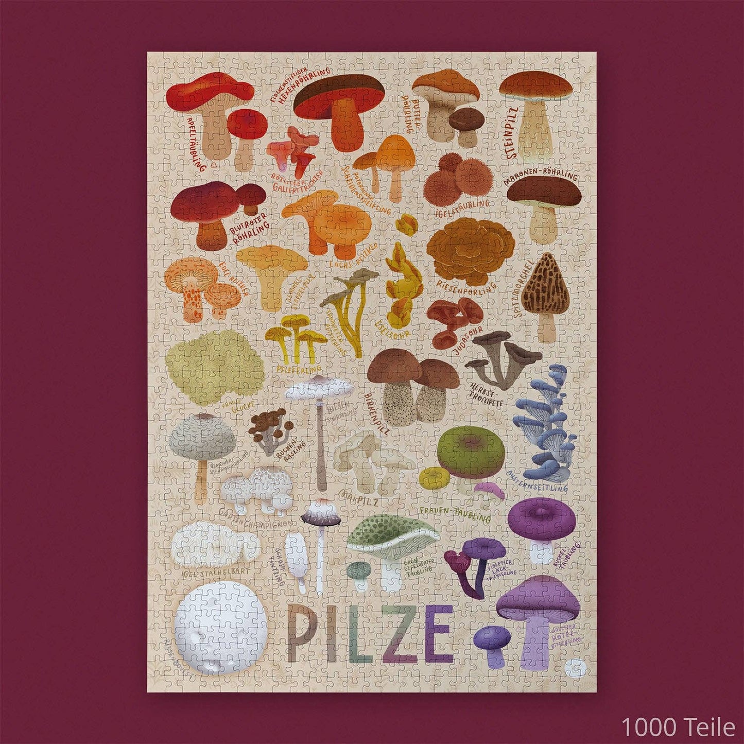 Pilzvielfalt Puzzle: 500