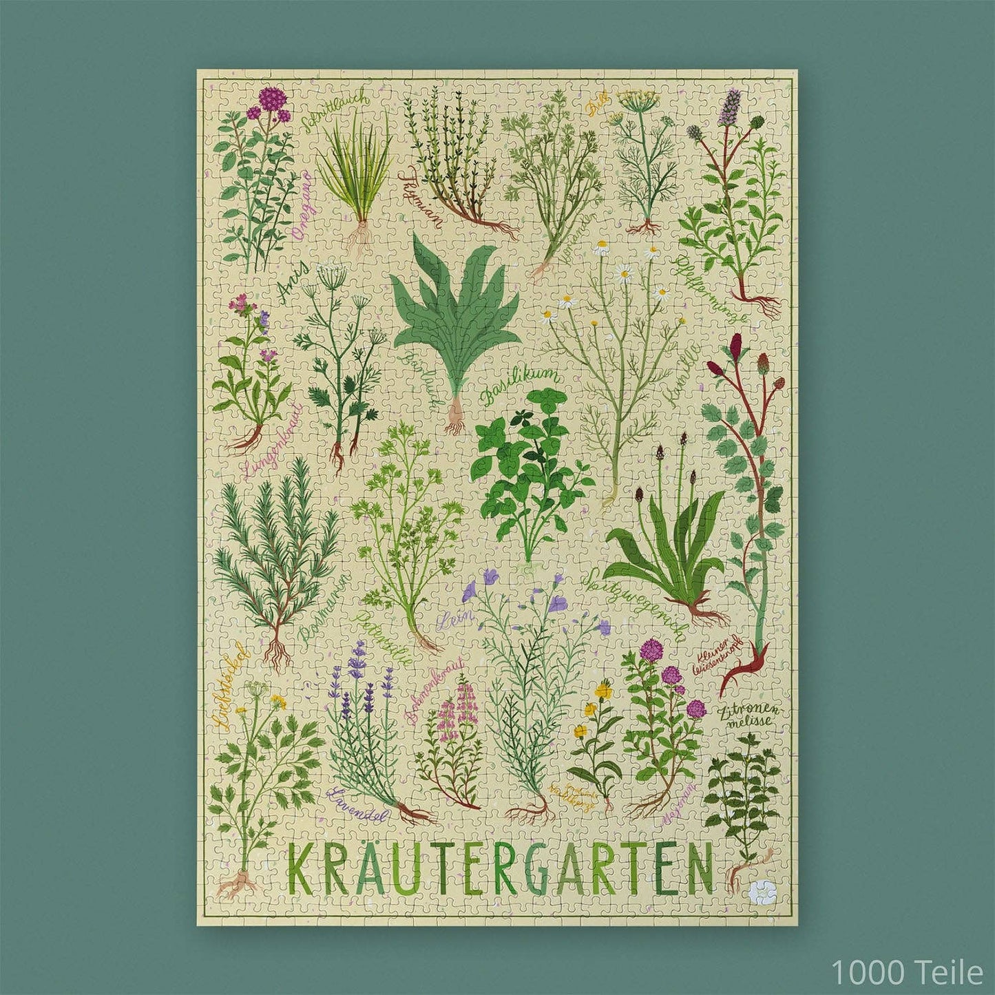 Kräutergarten Puzzle: 500