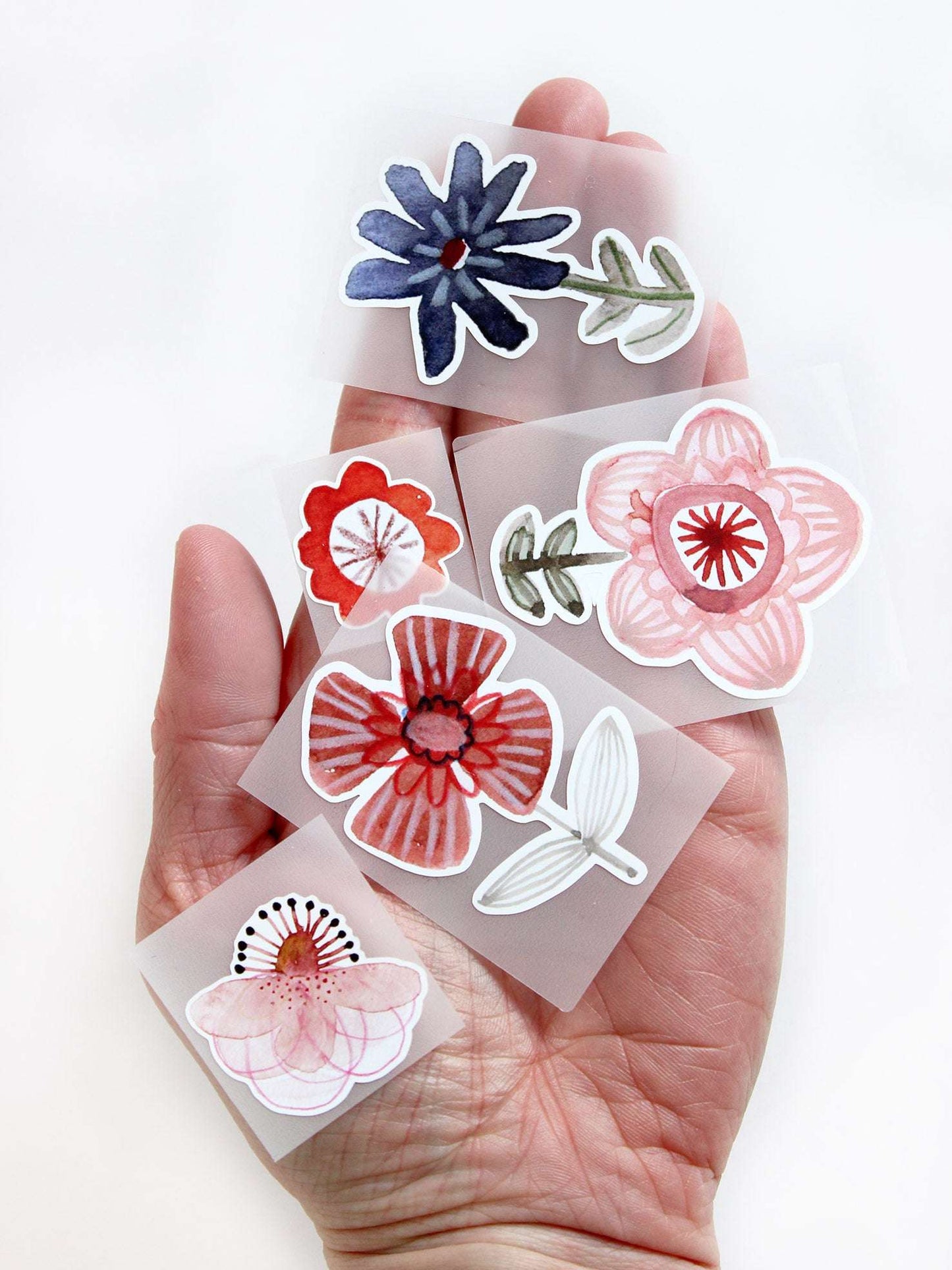 Bügelbilder Set "Blumen und Blüten"