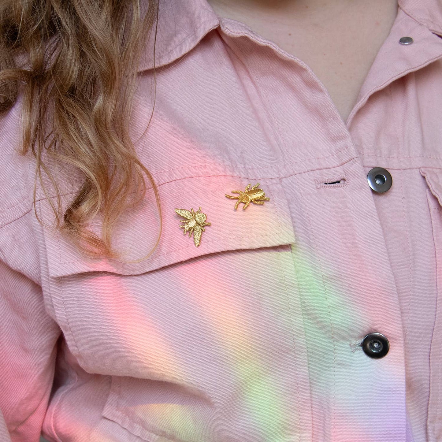 Bestickte Broschen – Insekten Set (3 Stück)