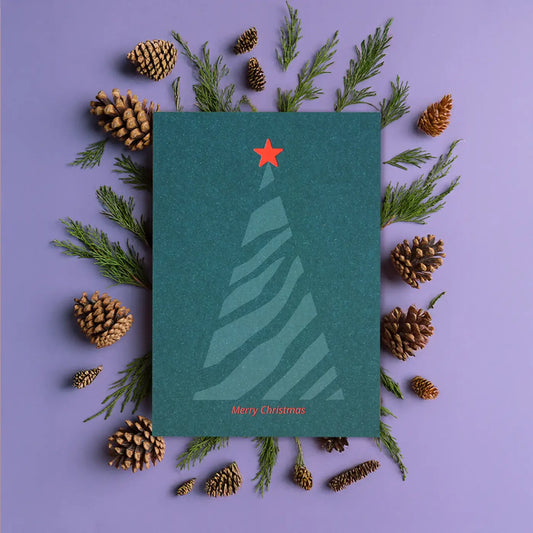 Postkarte│Weihnachten │ Baum│