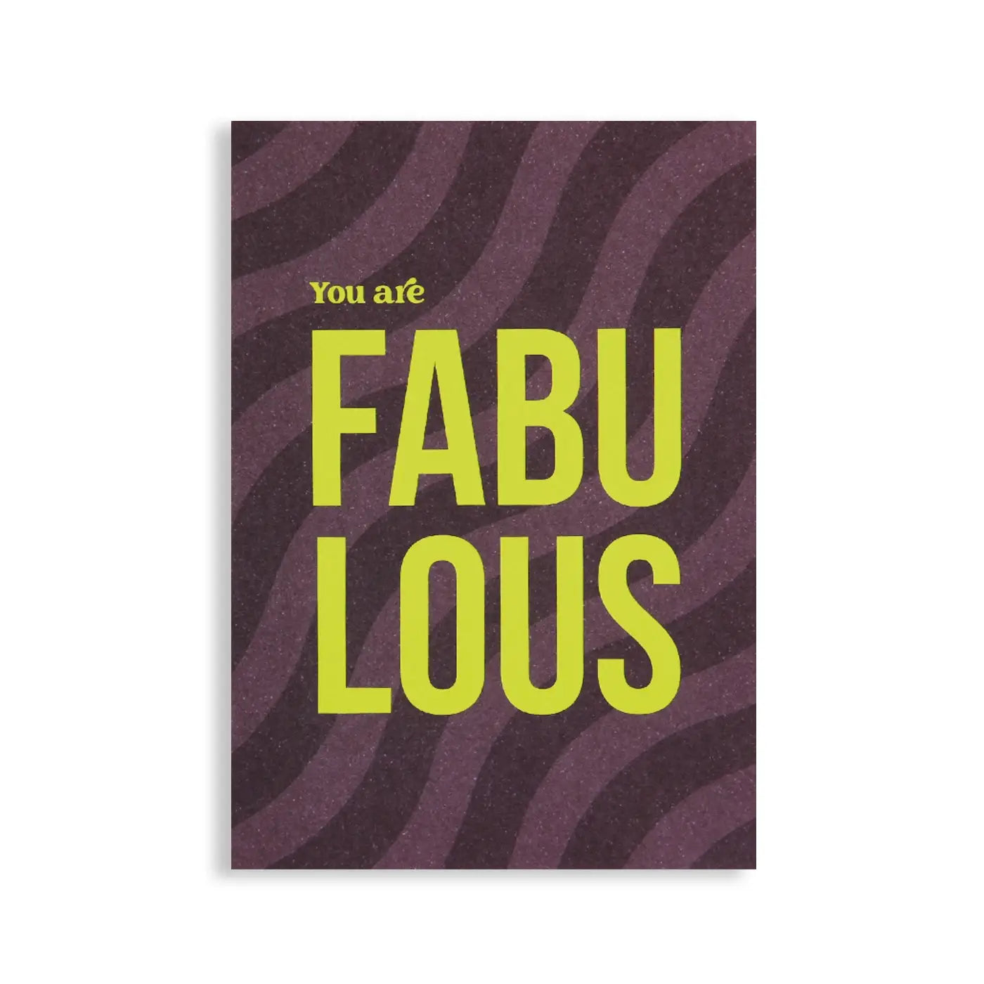 Postkarte│Du bist FABELHAFT│
