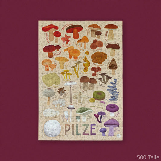 Pilzvielfalt Puzzle: 500