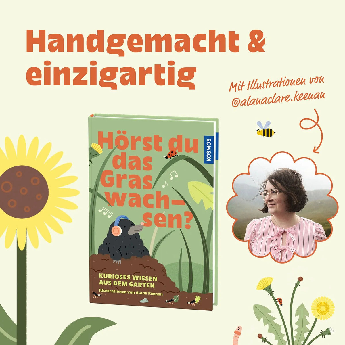 Hörst du das Gras wachsen? – Kurioses Wissen aus dem Garten