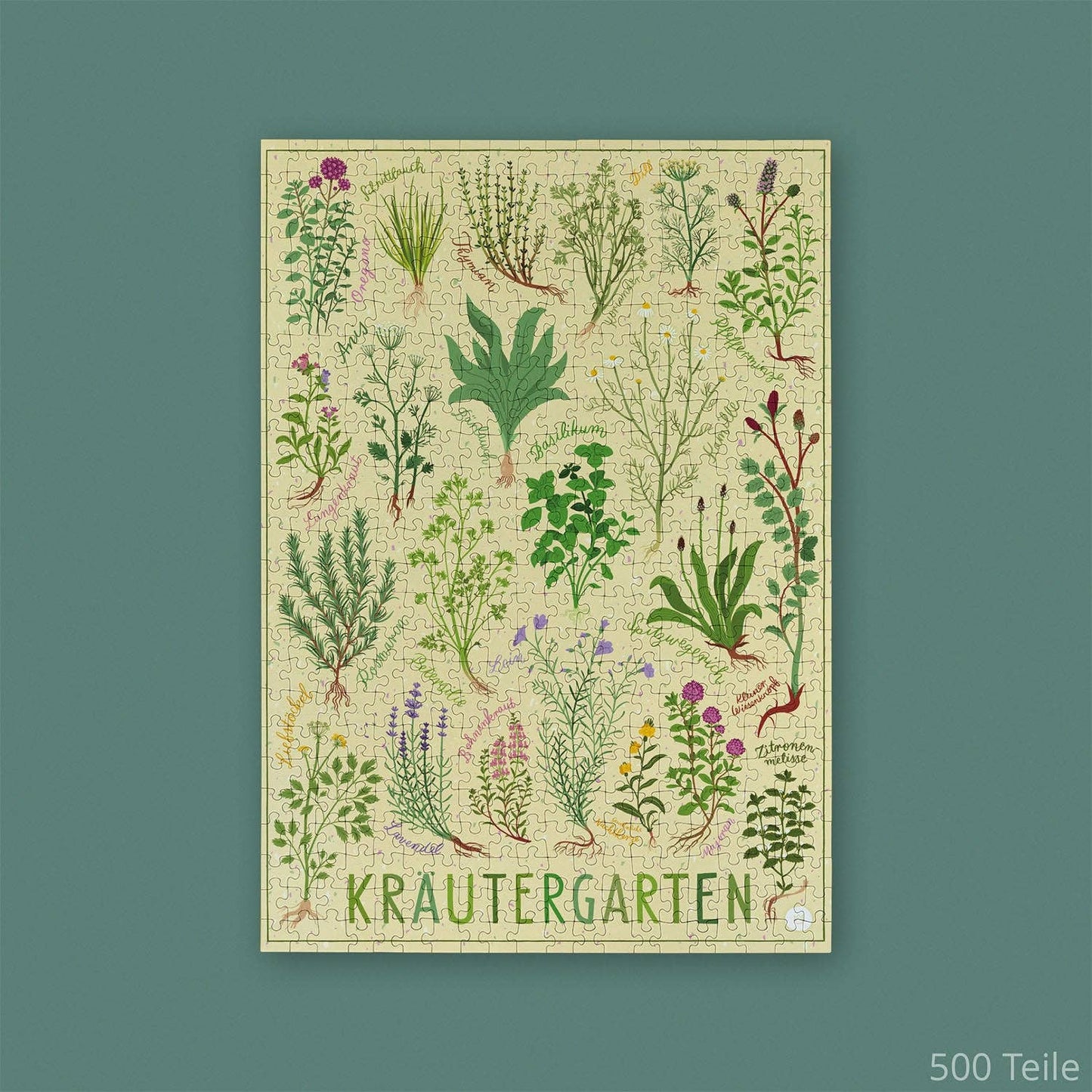 Kräutergarten Puzzle: 500