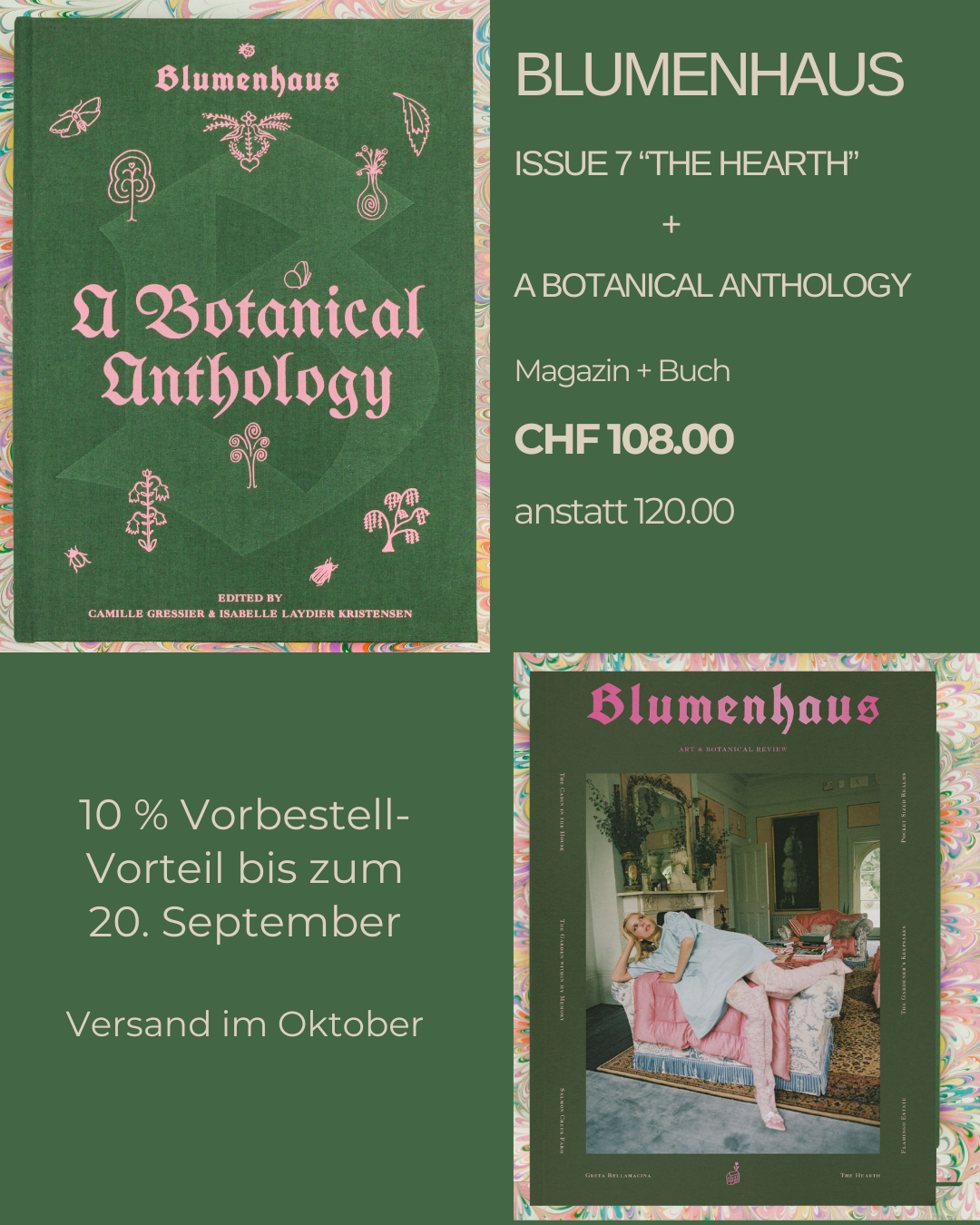 Blumenhaus Magazin 7 + Buch - Vorbestellung mit 10% Rabatt