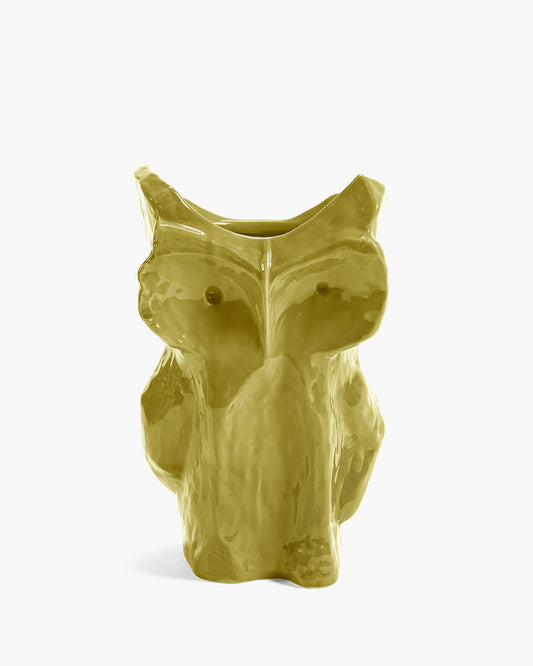 Marni x Serax – „After Midnight“ Vase in Eulenform,  Yellow