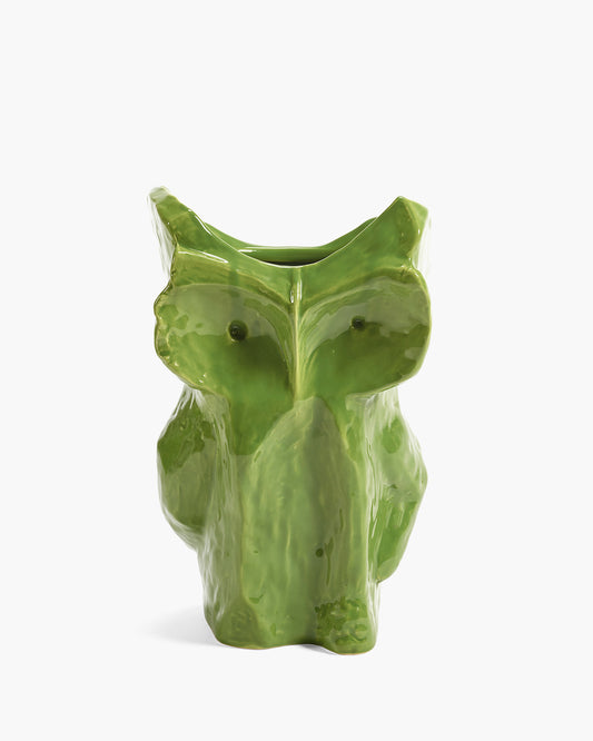 Marni x Serax – „After Midnight“ Vase in Eulenform,  Light Green