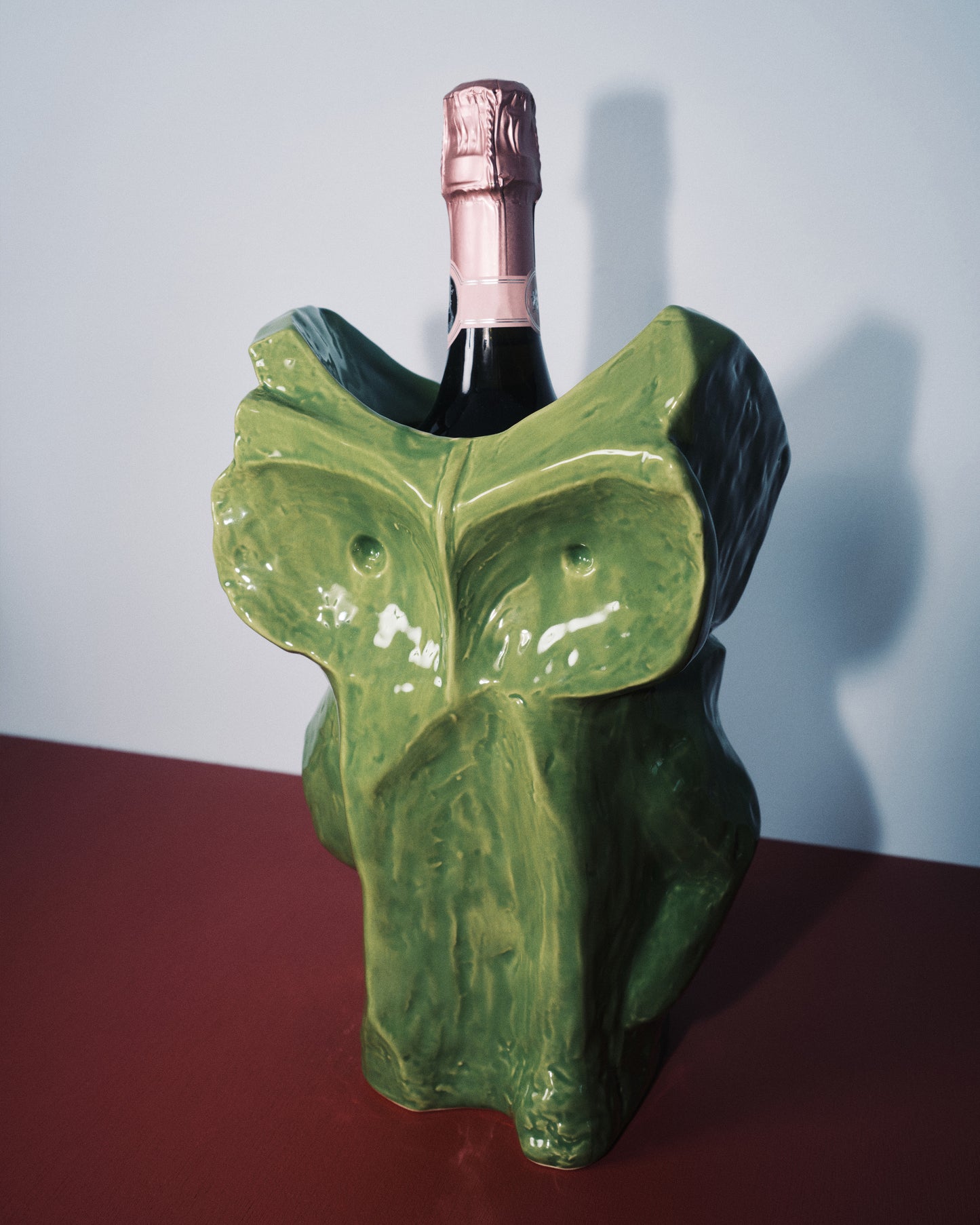 Marni x Serax – „After Midnight“ Vase in Eulenform,  Light Green