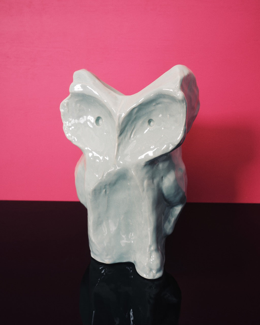 Owl Vase XS After Midnight