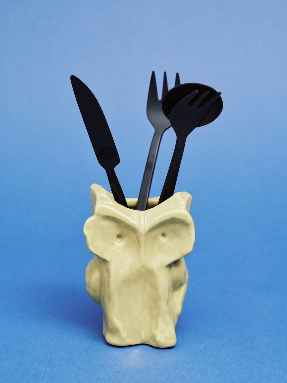 Owl Vase XS After Midnight