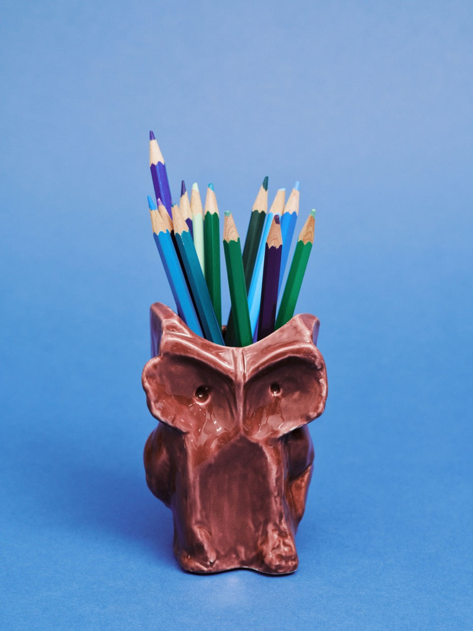 Owl Vase XS After Midnight
