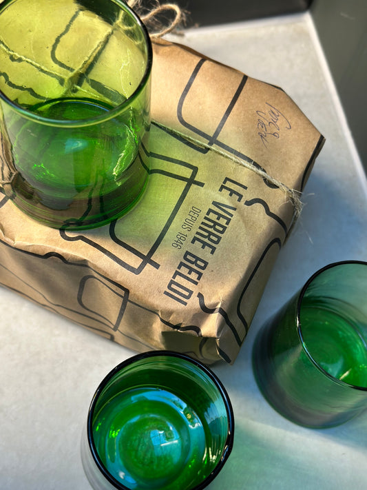 Marokkanisches Beldi Glas