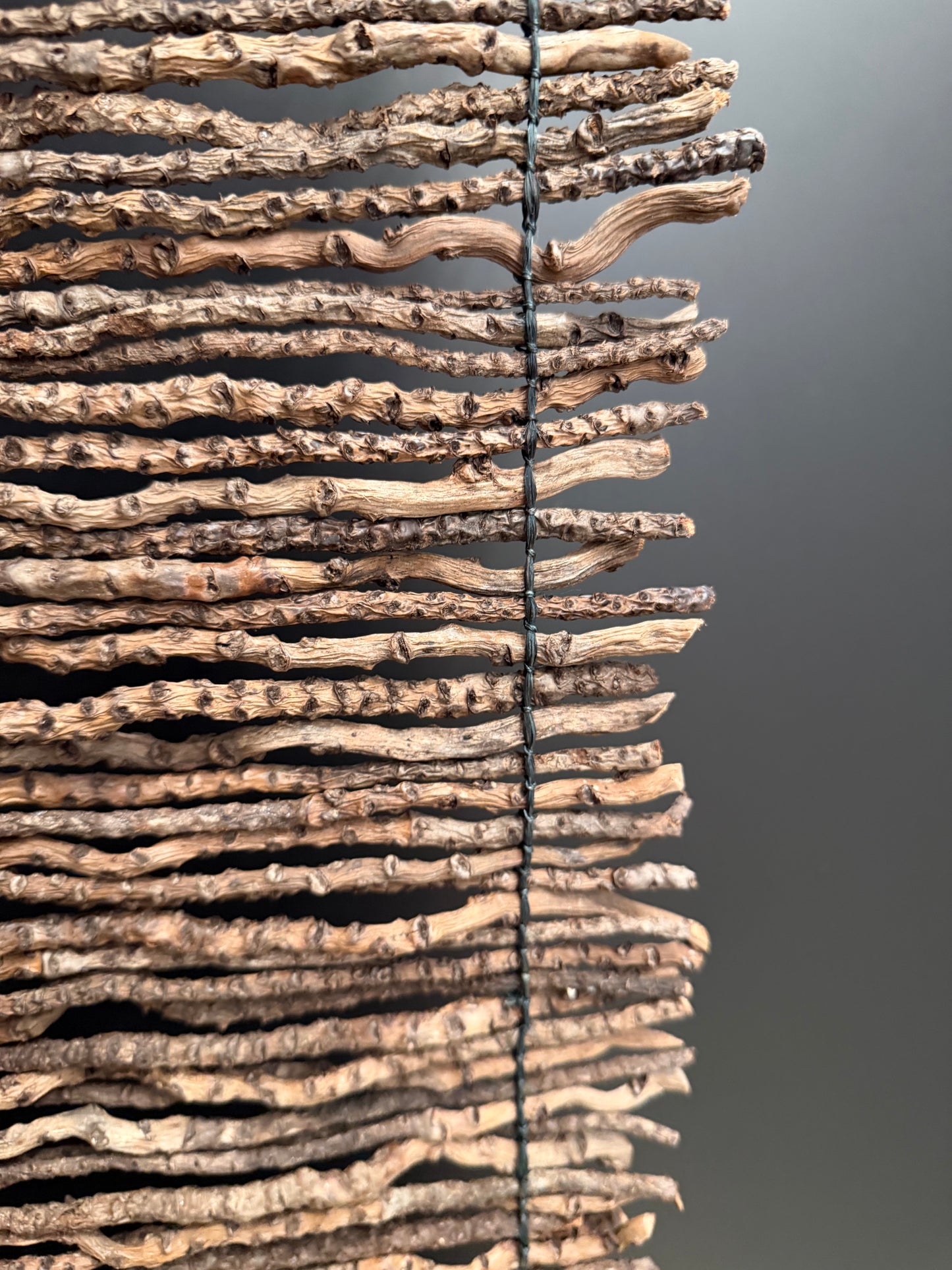 Tischläufer aus Kokosholz 20×90 cm - Naturdeko | Vielseitig & wandelbar