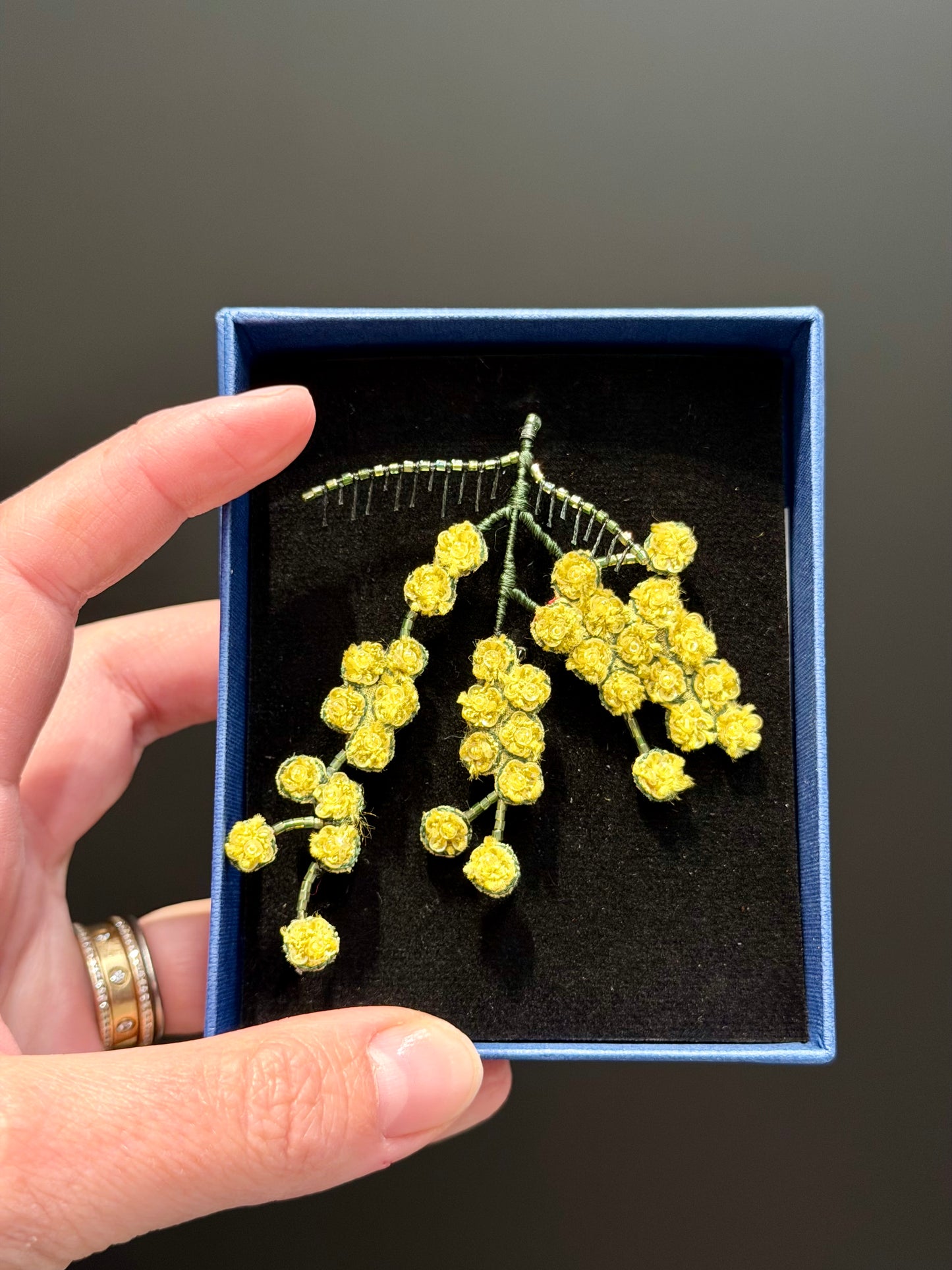 Mimose – Mimosa Brooch