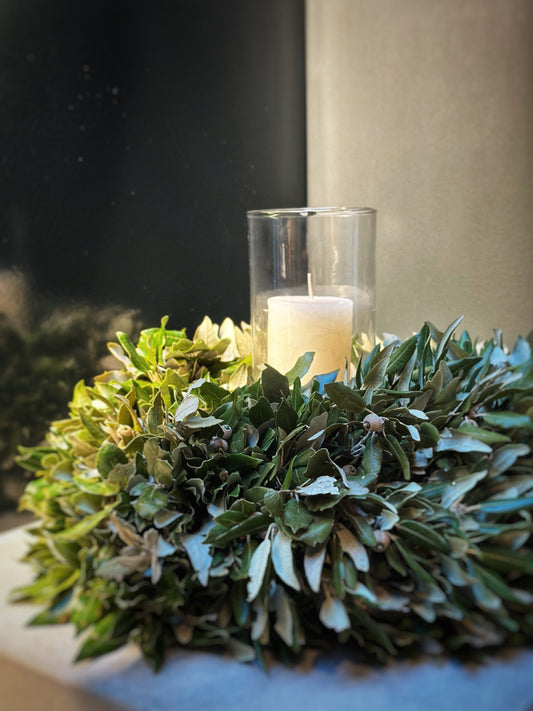 Grosser Steineichen-Kranz (Ø 42 cm, Höhe 15 cm)