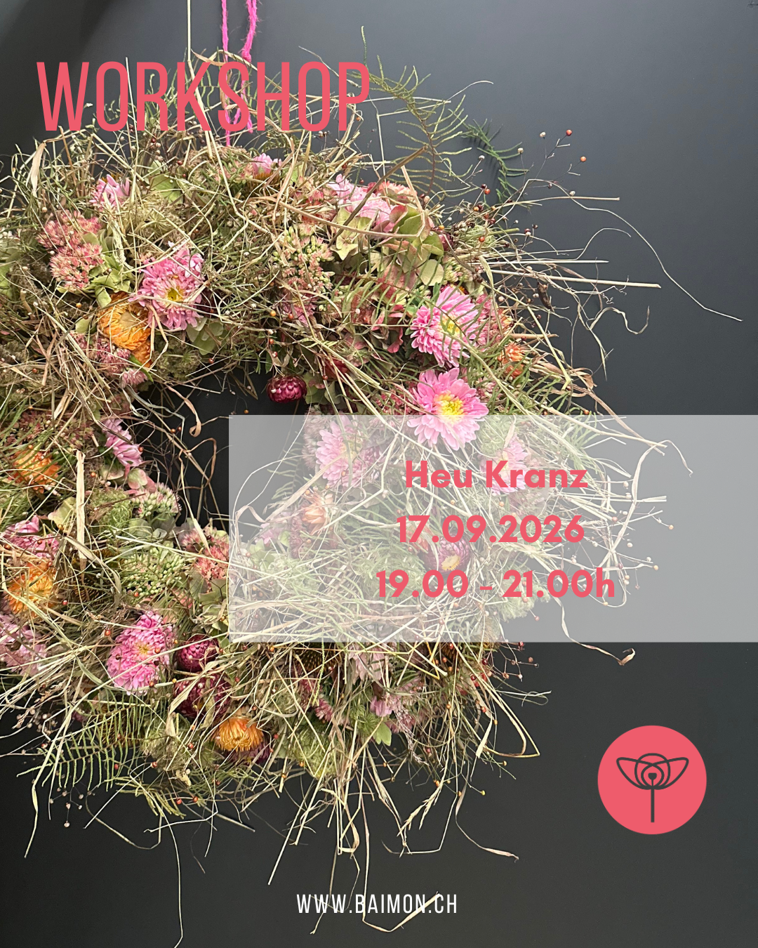 Kurs - Heu Kranz, 17.09.2025
