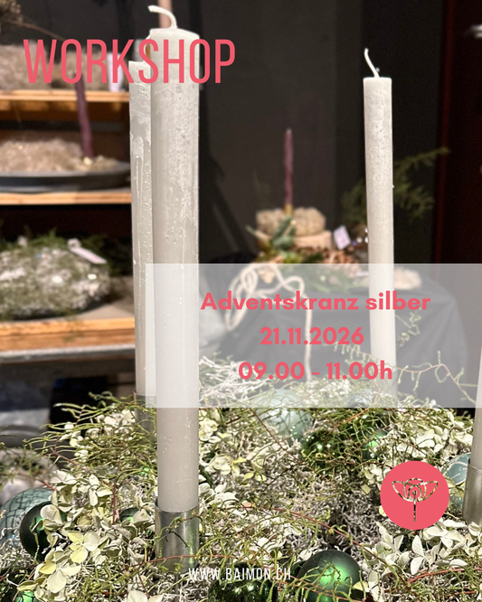 Kurs - Adventskranz in silber, 21.11.2026