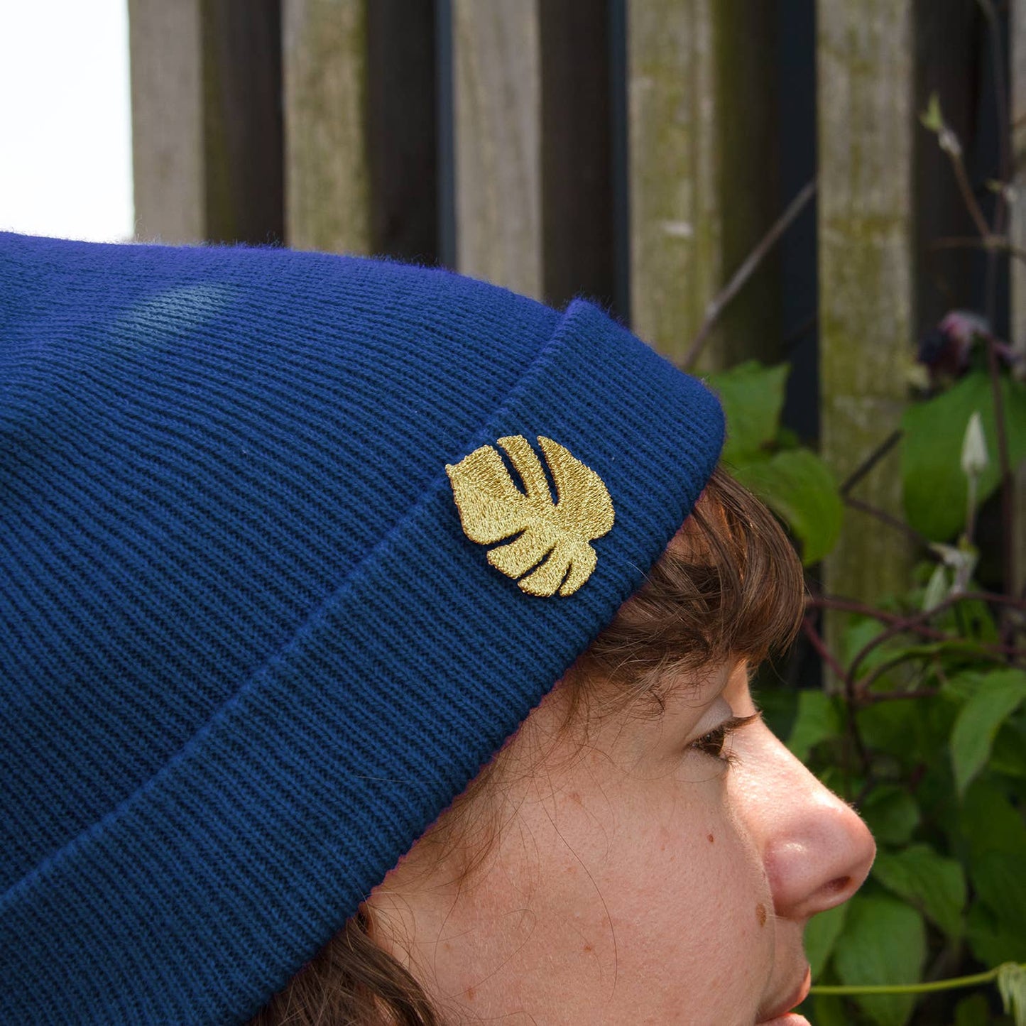 Bestickte Broschen – Blätter Set (3 Stück)