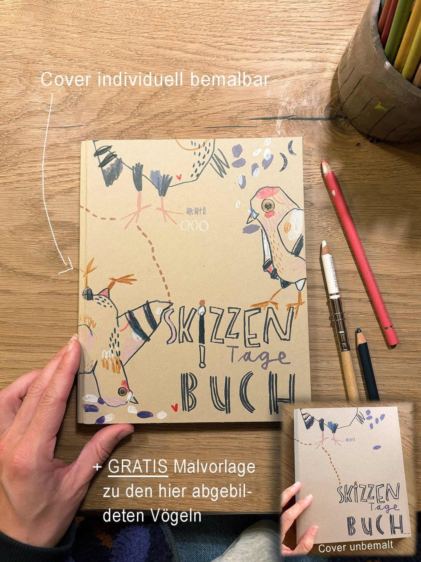 "Skizzenbuch" nach Mona