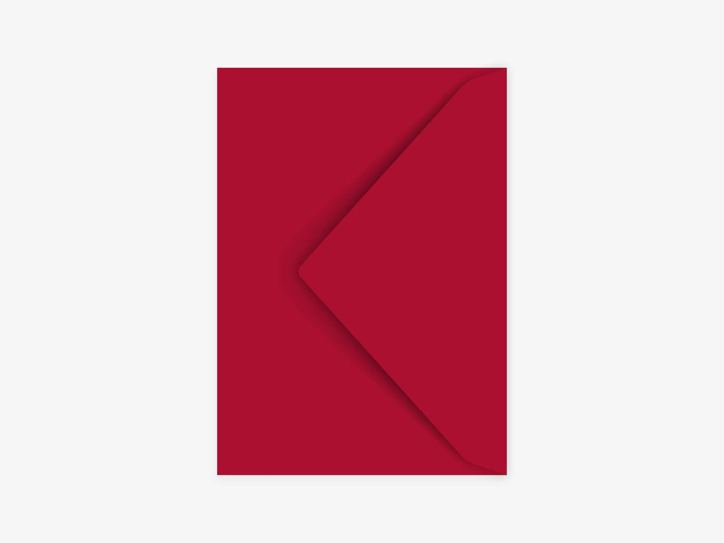 Umschlag / Cherry Red