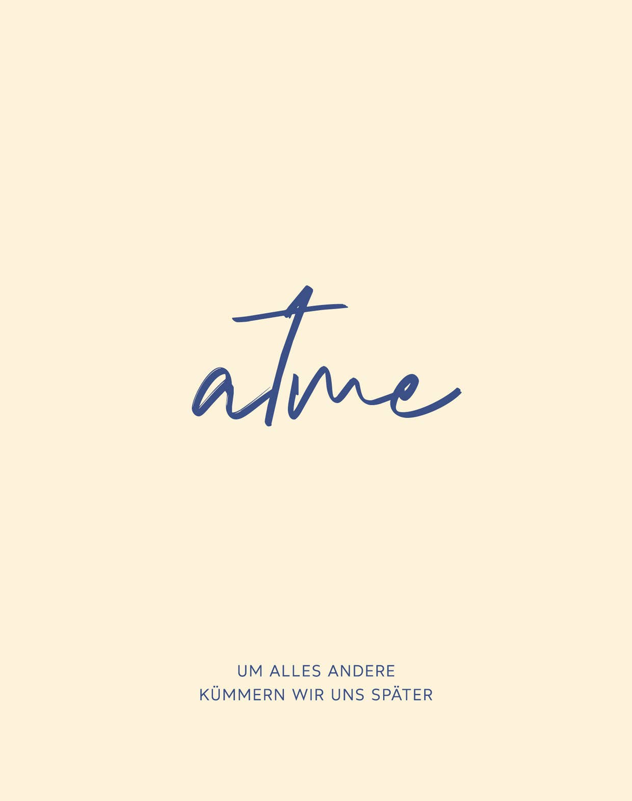 Karte "Atme"