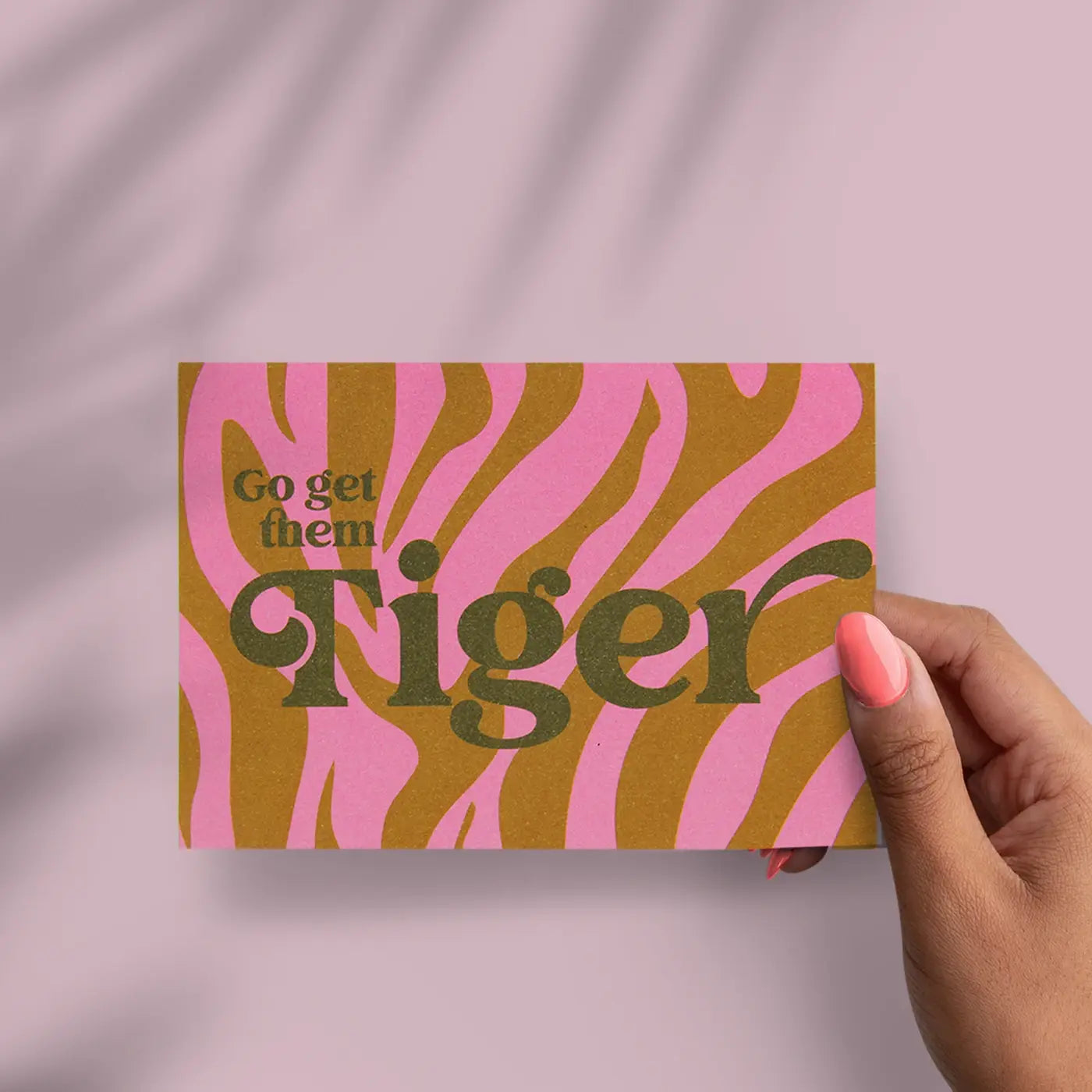 Postkarte│Hol sie dir, TIGER│