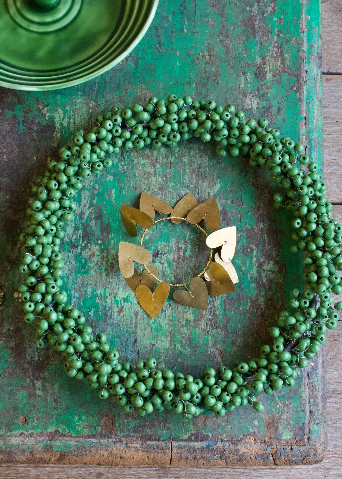 Large heart Napkin ring TI240007